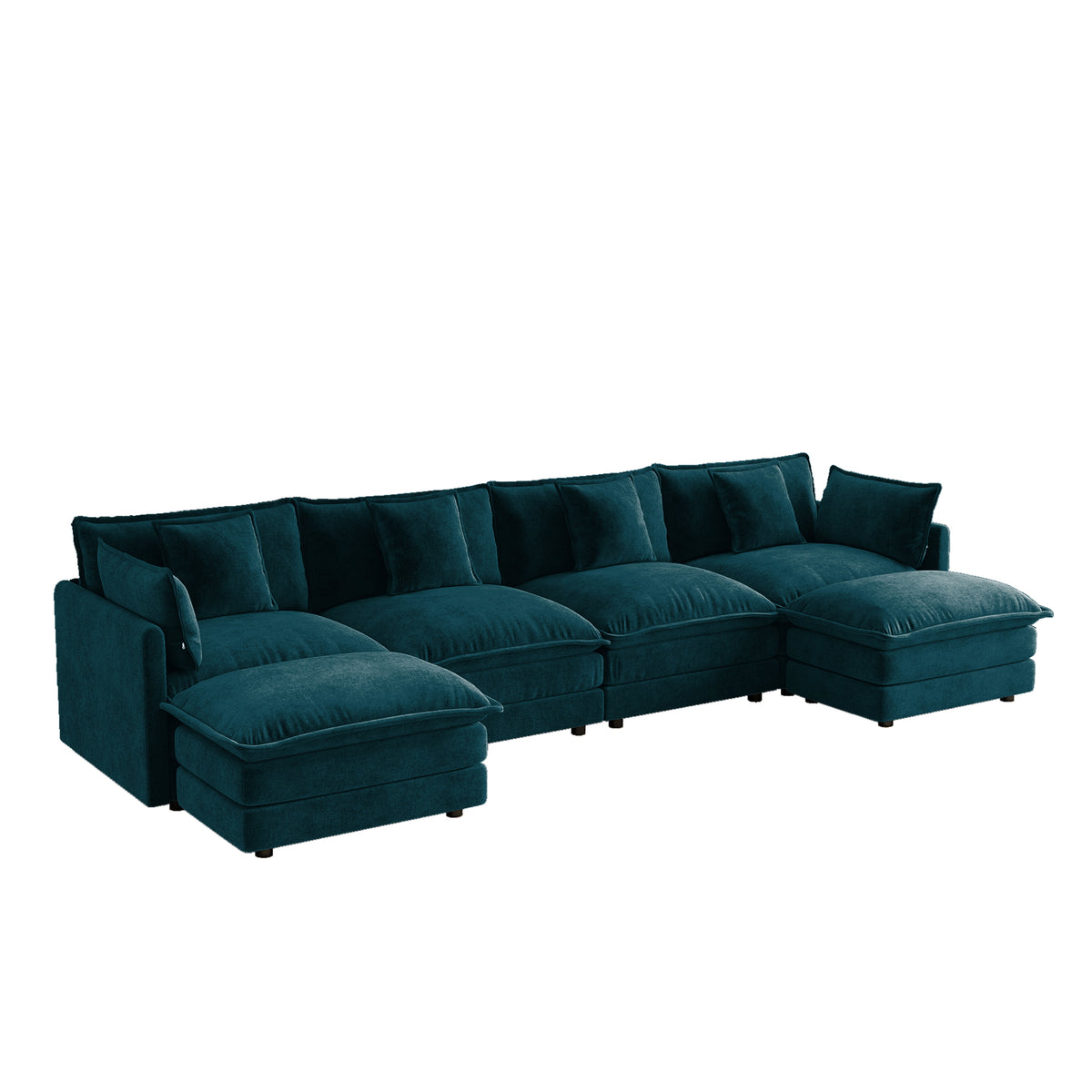 UI Furniture Oversized U-Shape Sectional Sofa - view 4