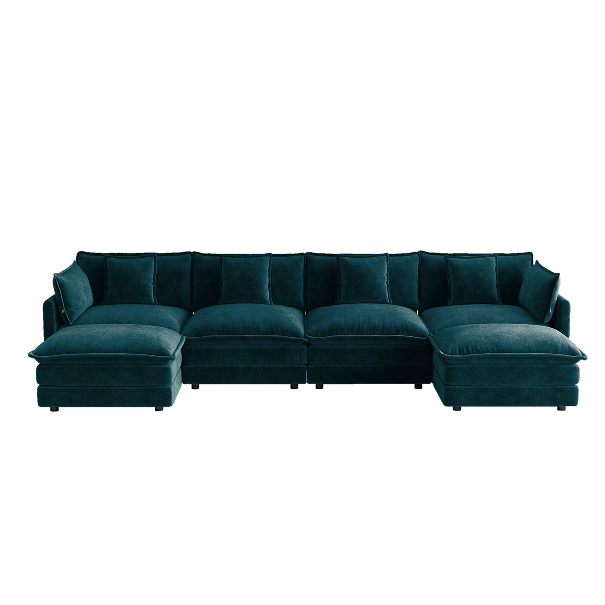 UI Furniture Oversized U-Shape Sectional Sofa - view 6