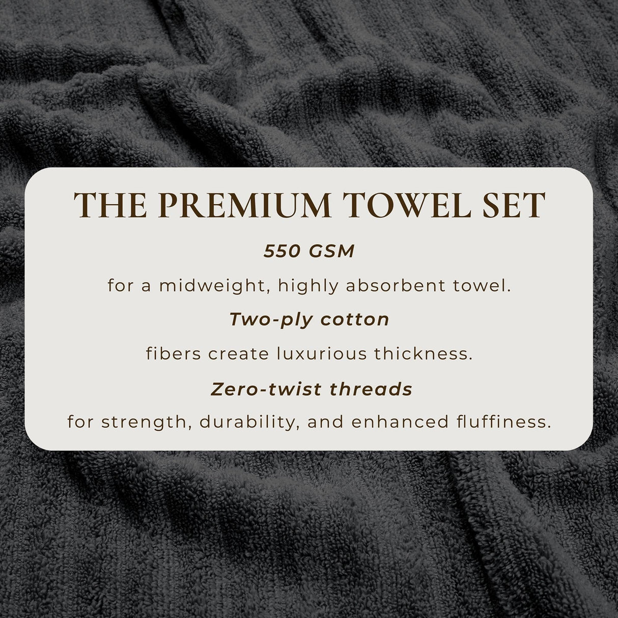 Luxury Cotton Towels - Karina Collection