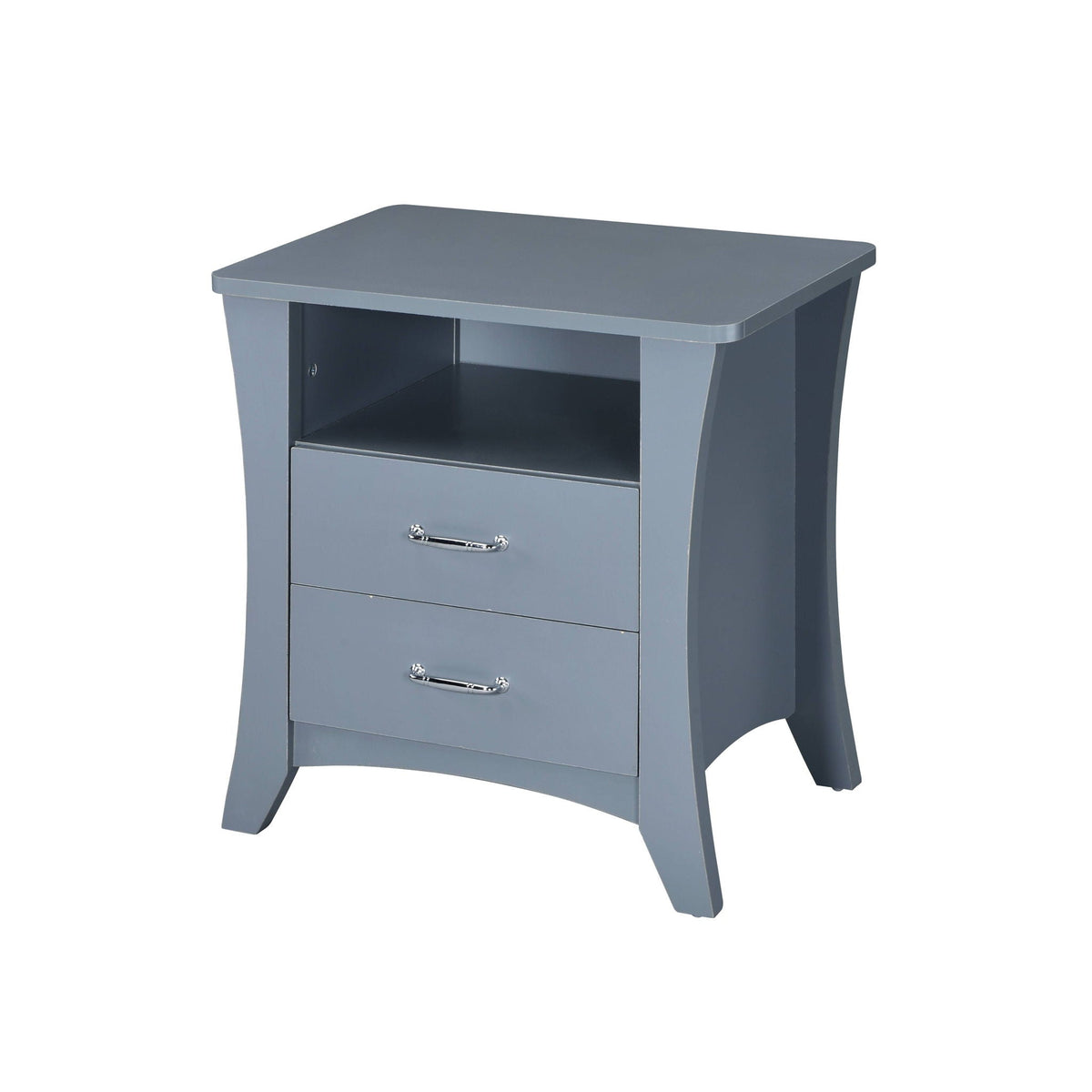 Urban Nest Accent Nightstand with Functional Storage - view 4
