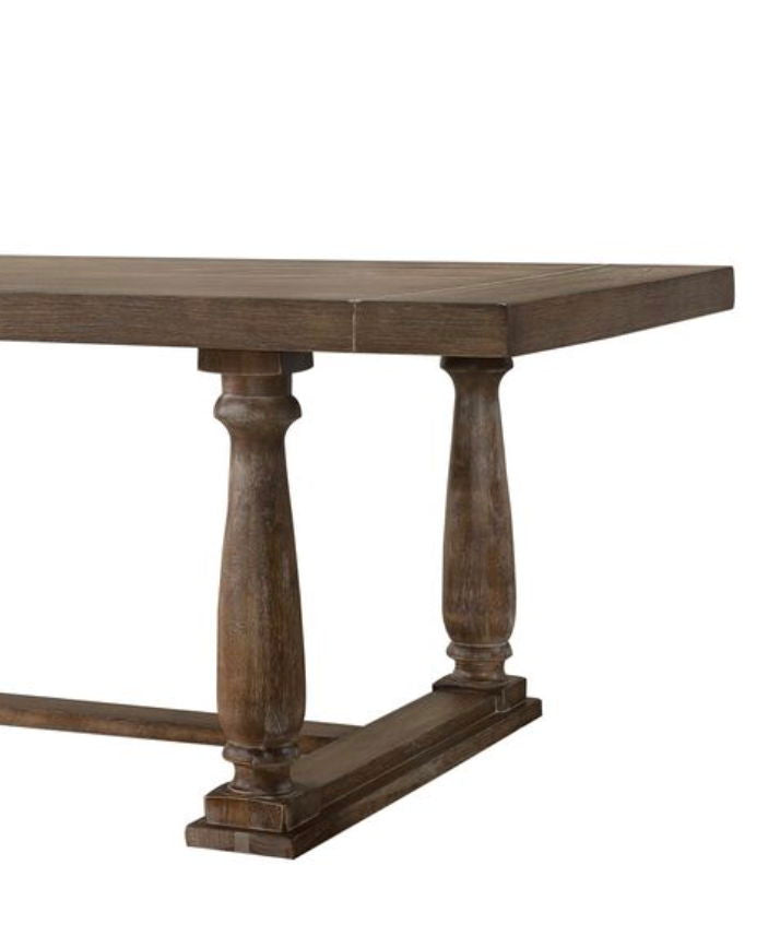 Urban Nest Bernard Weathered Dining Table - view 2
