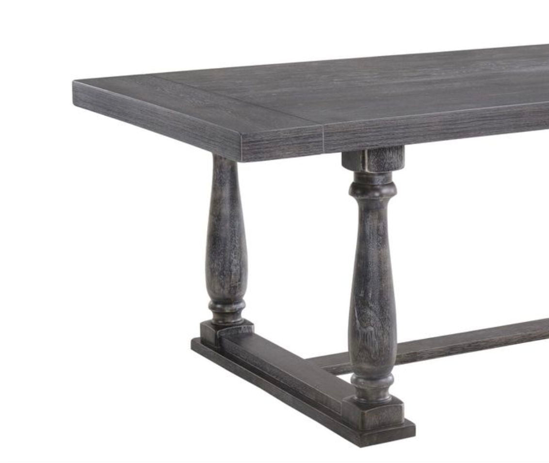 Urban Nest Bernard Weathered Dining Table - view 3