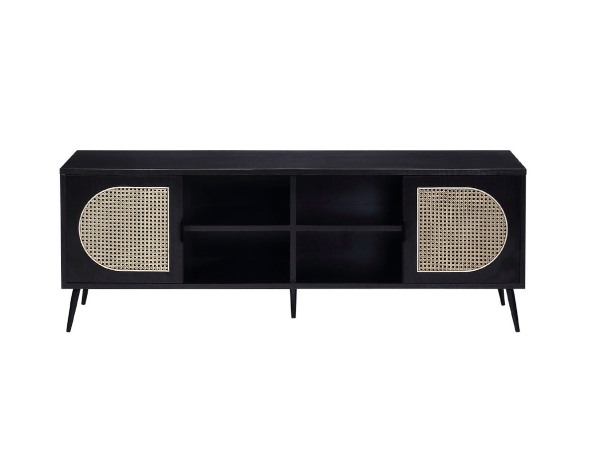 Colson - TV Stand - Black - Best Buy Furniture