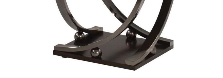 Urban Nest Dark Brown Coffee Table with Modern Elegance
