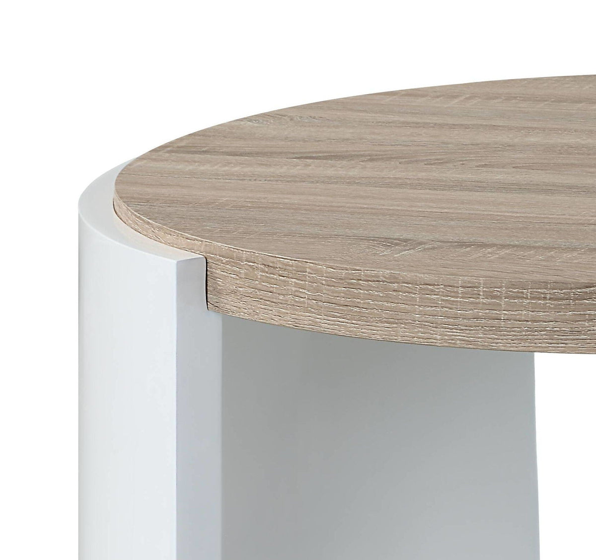 Urban Nest High Gloss End Table with Thick Tabletop - view 6