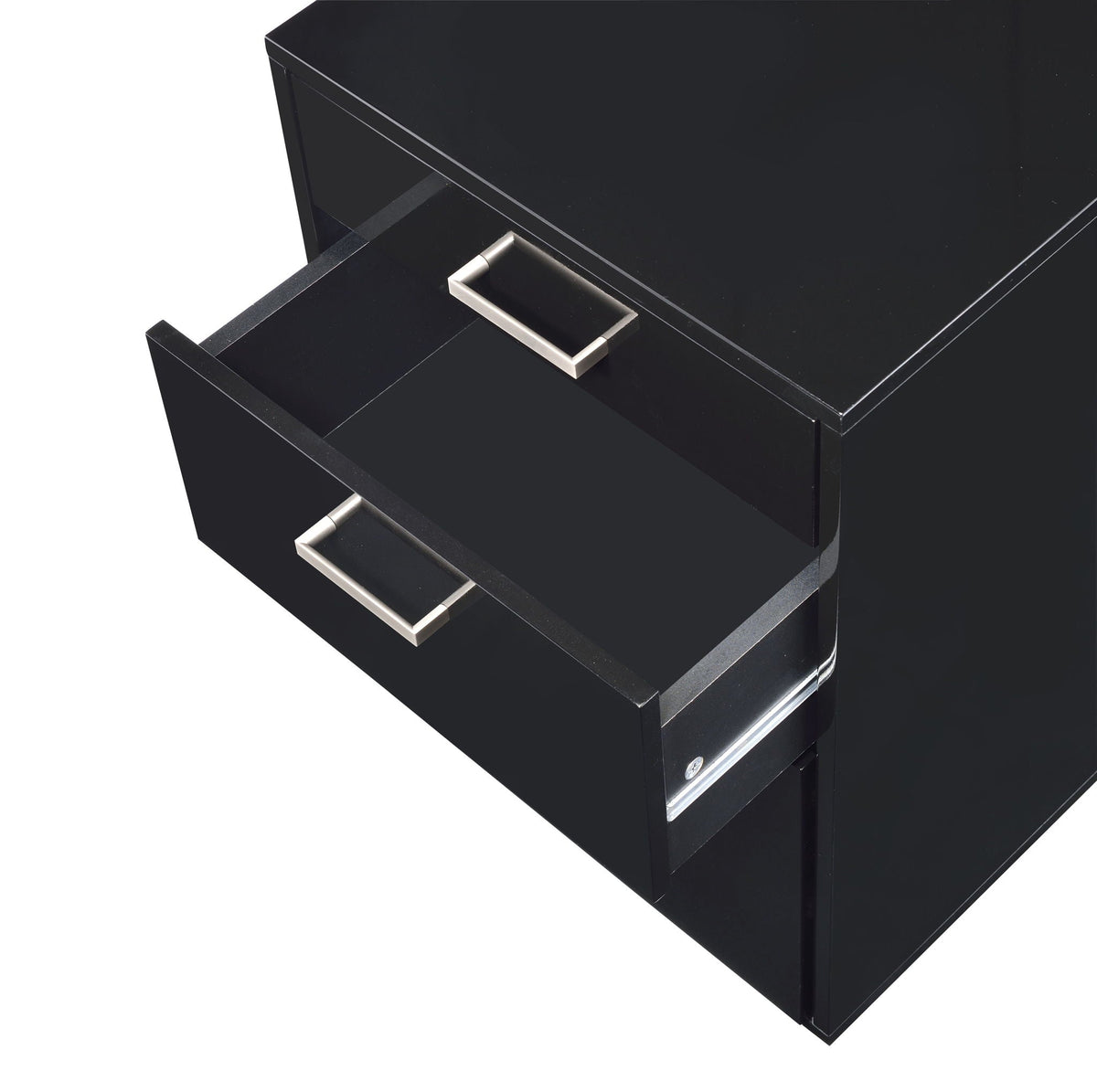 Urban Nest High Gloss Filing Cabinet with Fully Assembled Construction - view 5