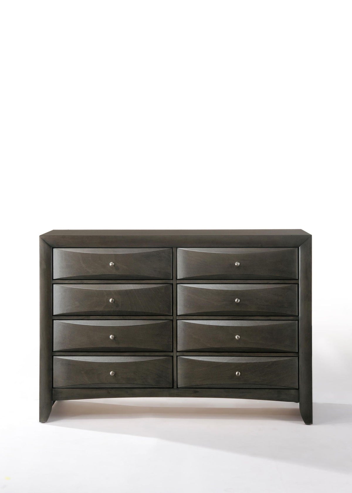 Urban Nest Ireland Ample Storage Dresser with Ample Storage in Dark Gray