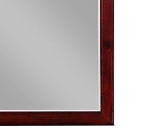 Urban Nest Louis Philippe Bedroom Mirror with Elegant Wood Frame - view 2