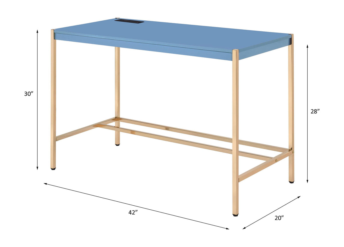 Urban Nest Midriaks Writing Desk With USB Port - view 9
