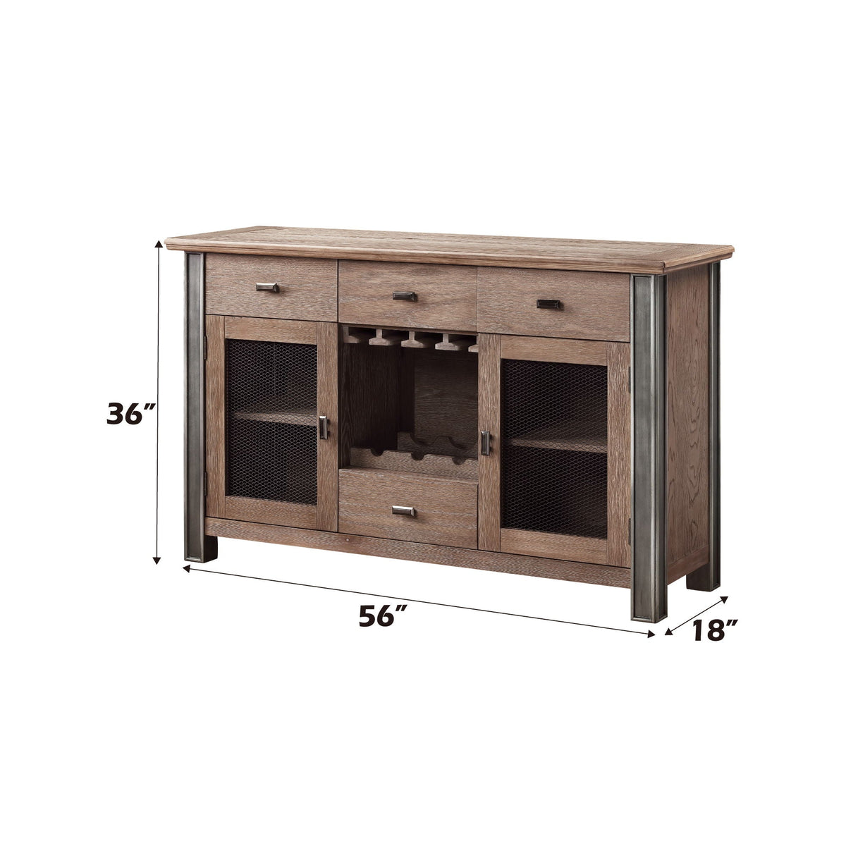 Nathaniel - Server - Maple - Best Buy Furniture