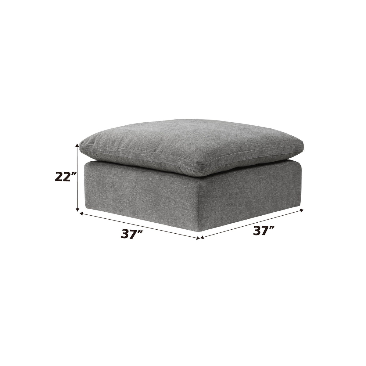 Urban Nest Naveen Modular Sectional With Ottoman - view 8