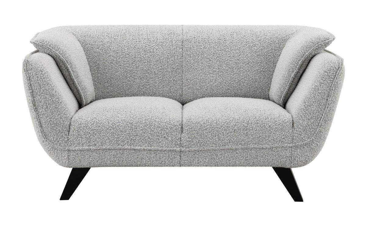 Urban Nest Nayeli Boucle Loveseat with Pocket Coil Seating - view 3