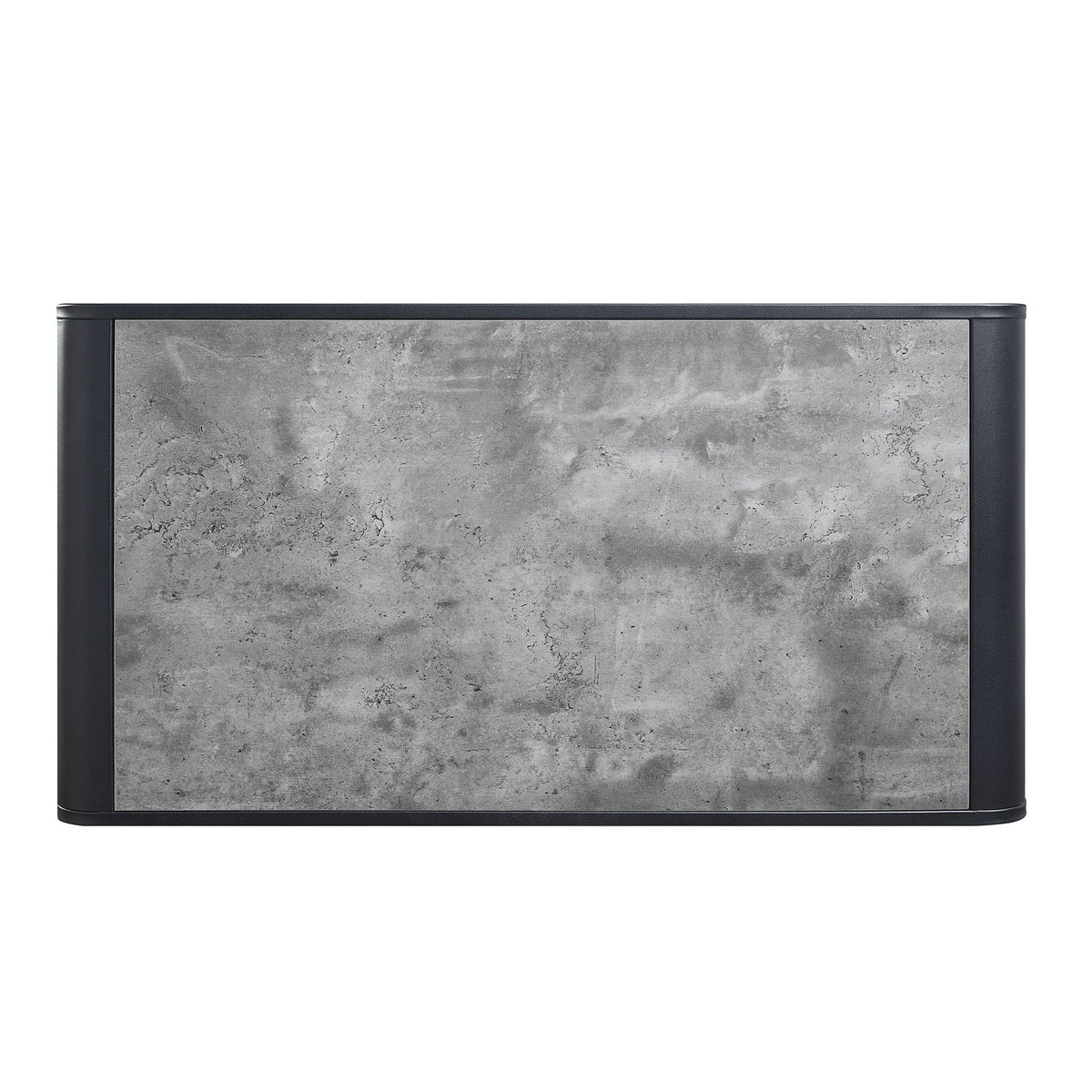 Raziela - Concrete Coffee Table - Black / Gray - Best Buy Furniture