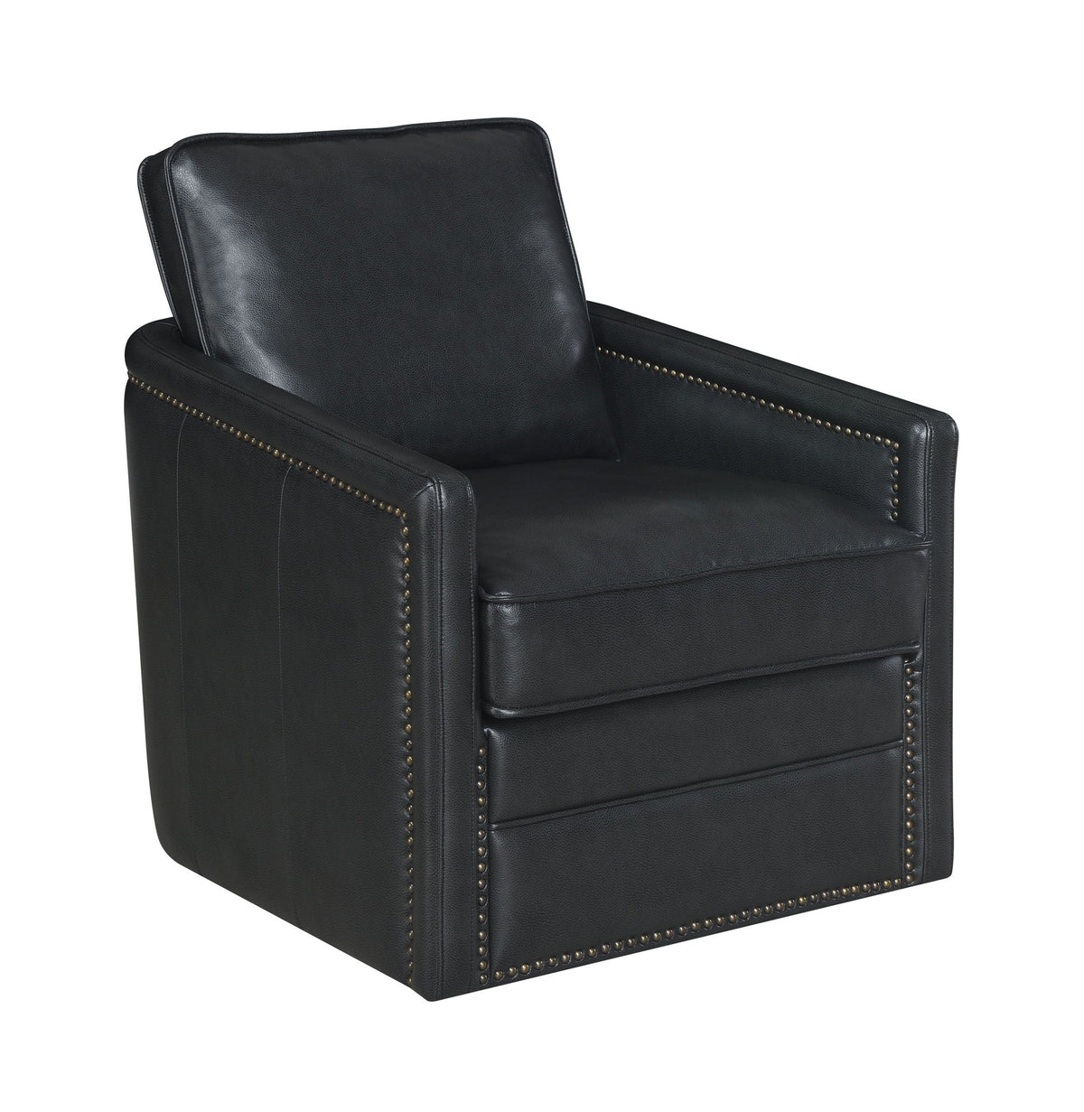 Urban Nest Swivel Chair With Glider and Pocket Coil Seating - view 6