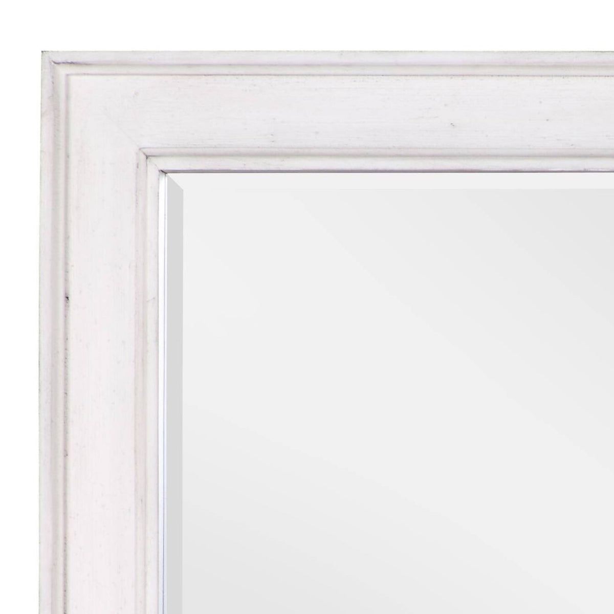 Katia - Weathered Mirror - White - Best Buy Furniture