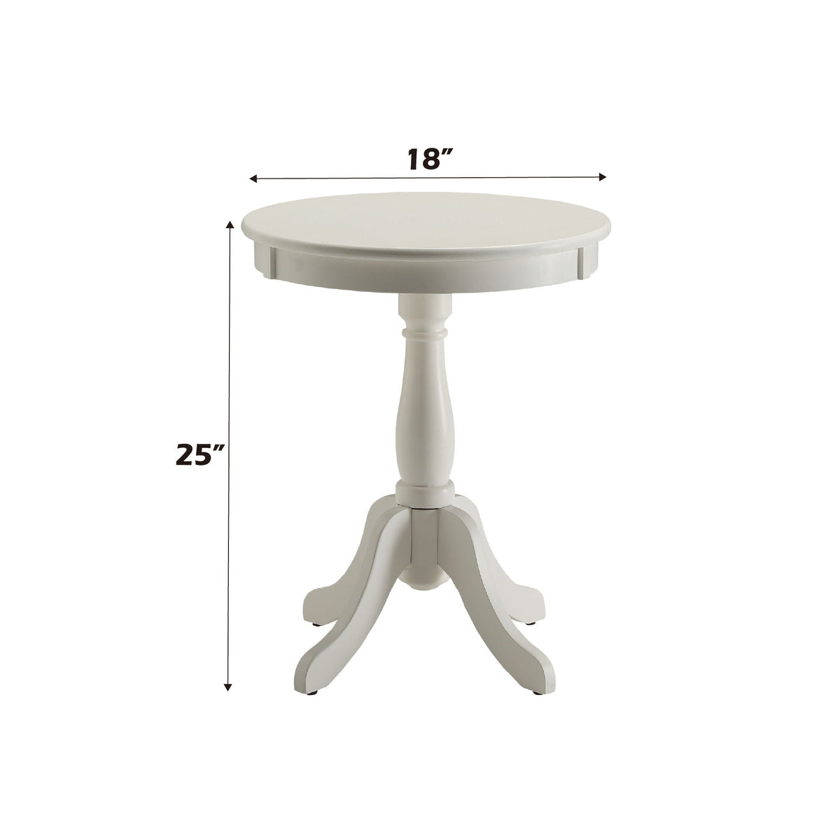 Alger - Accent Table - White - Best Buy Furniture