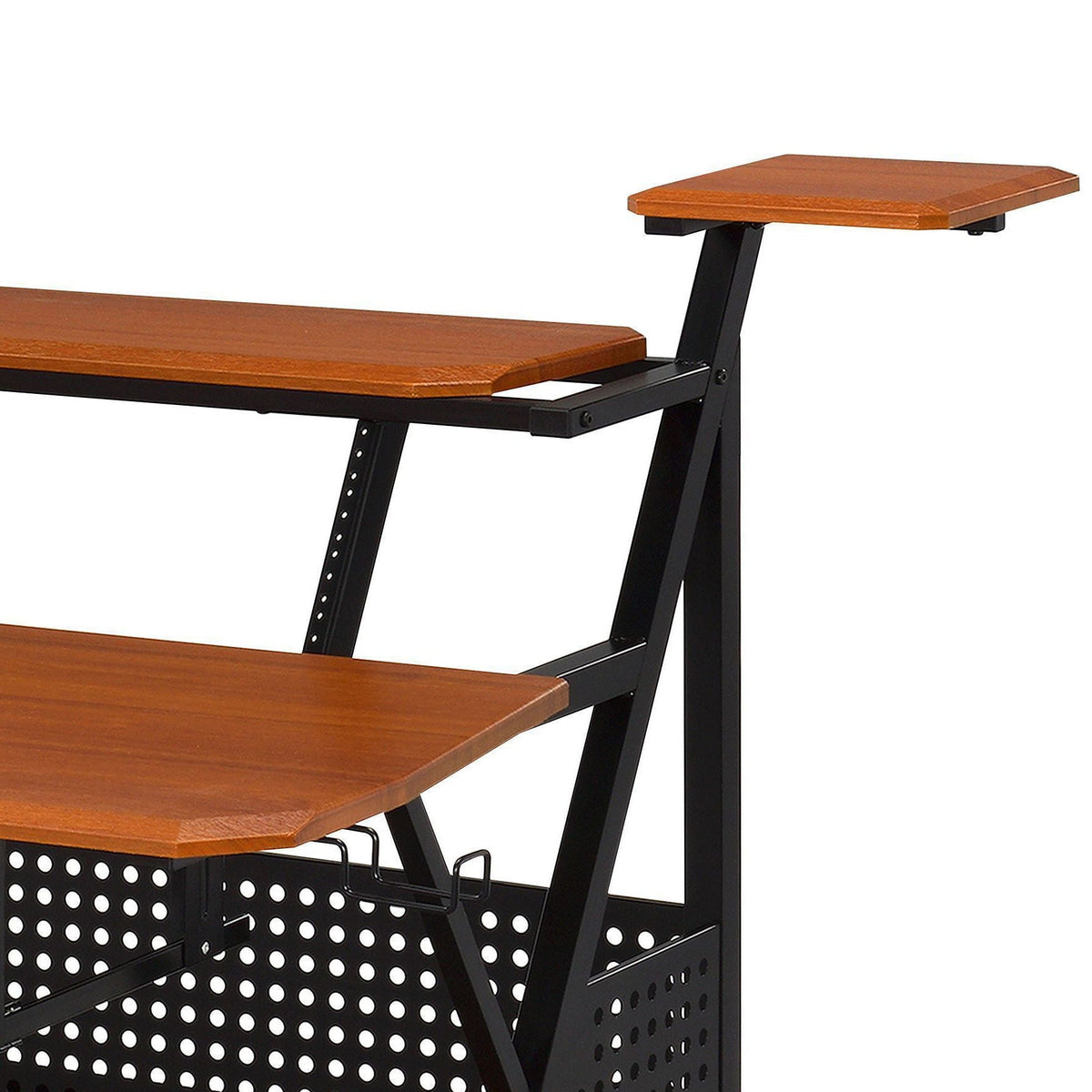 Urban Nest Willow Versatile Music Desk with Wood Construction - view 9