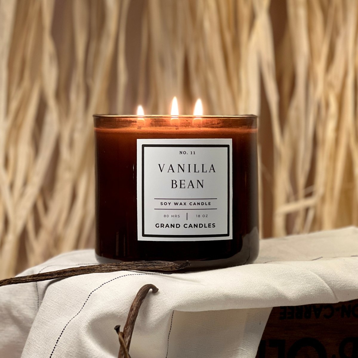 Grand Candles LLC Vanilla Bean Soy Candle - view 4