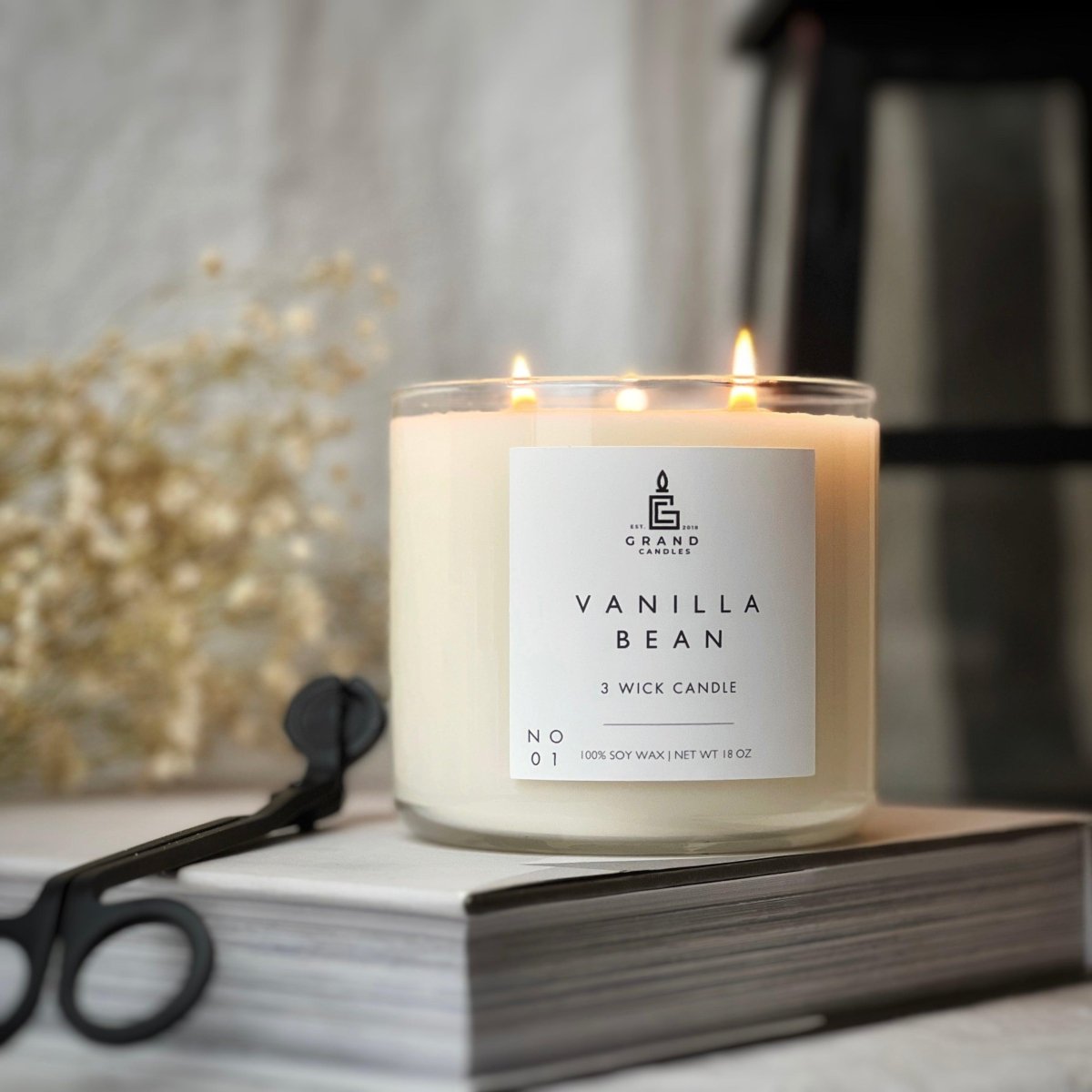 Grand Candles LLC Vanilla Bean Soy Candle - view 5