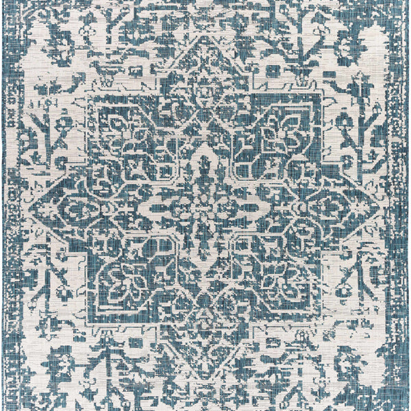 Teal Kilmacolm Indoor & Outdoor Area Rug - Clearance