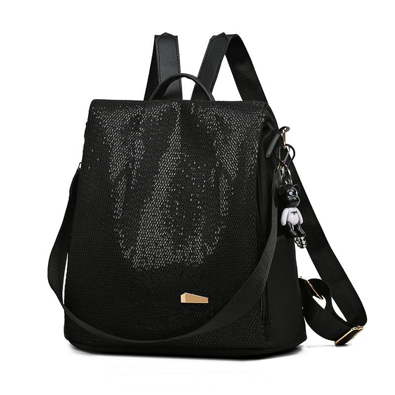 Water Resistant Anti Theft Backpack Oxford Travel Daypack 30cm