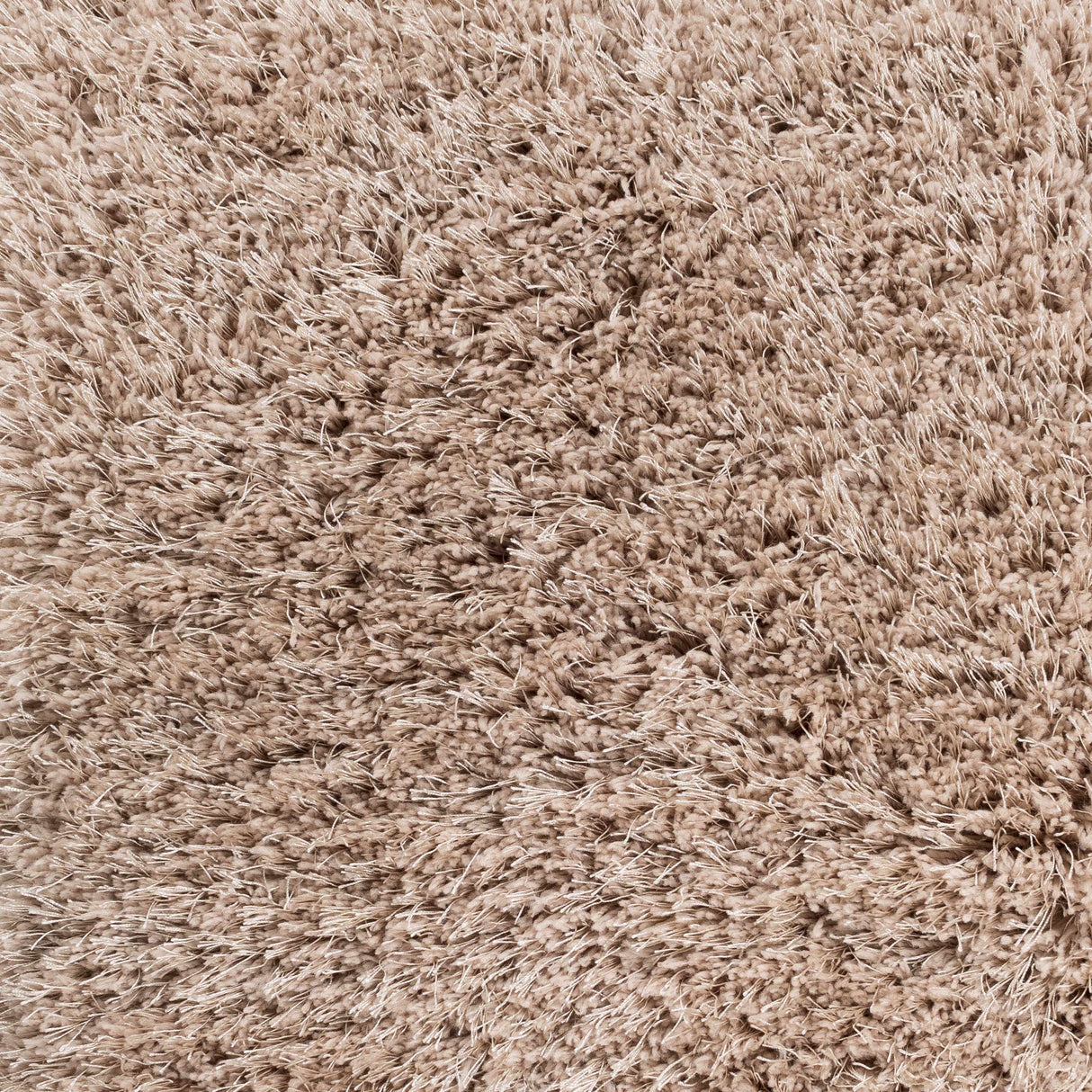 Woodridge Solid Brown Shag Area Rug - Clearance