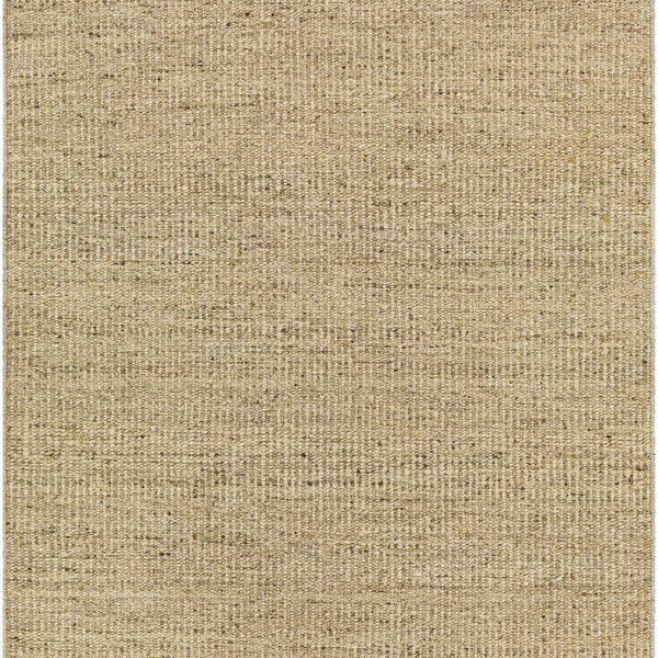 Yaniklar Beige Flat Woven Wool Rug