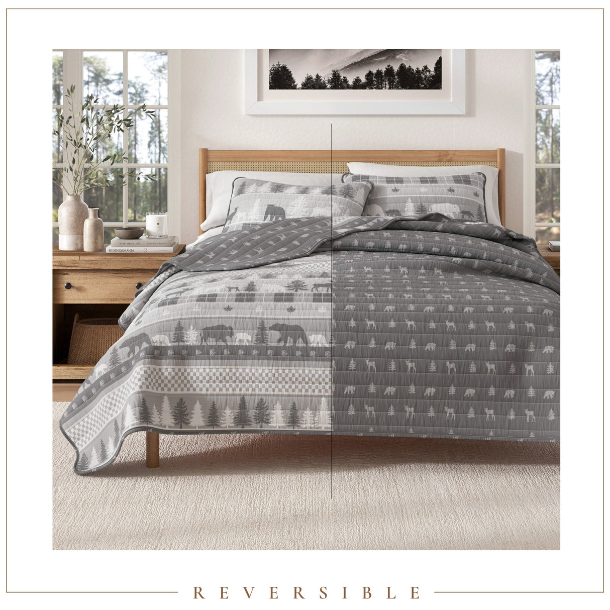 Rustic Landscape Quilt Set - Matthew Collection