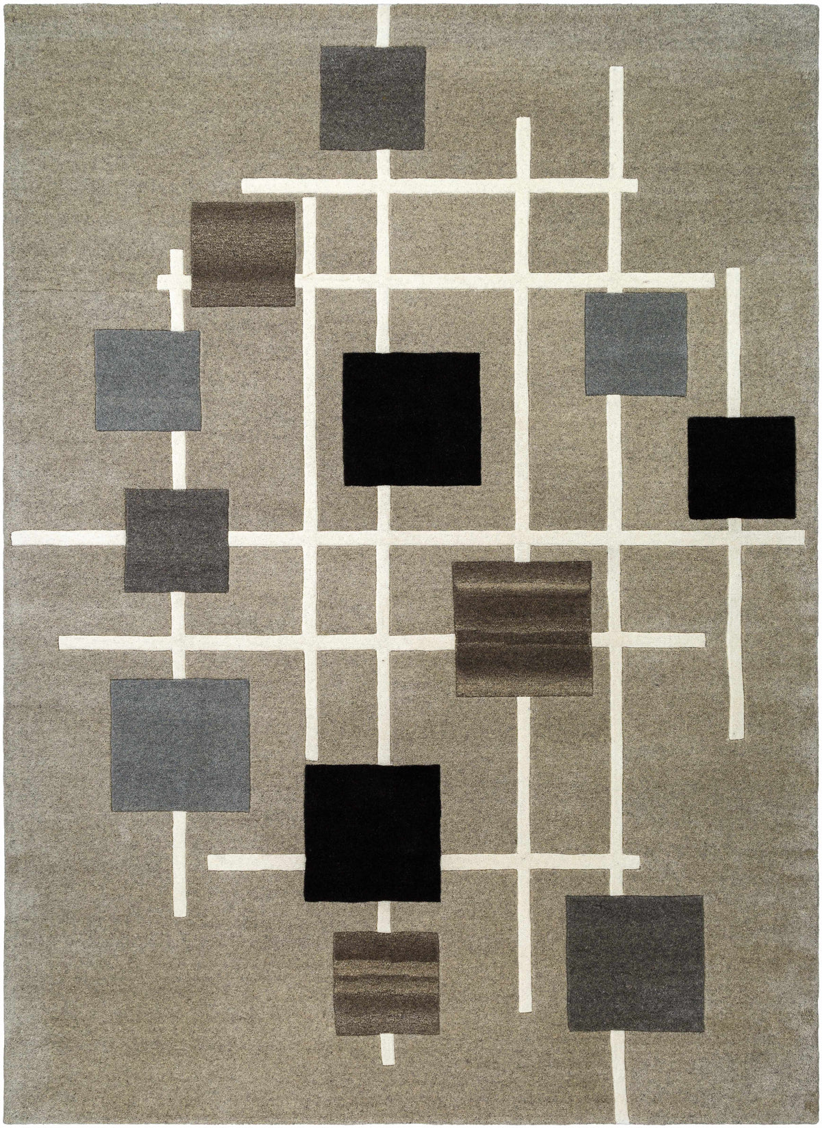 Usman Modern Wool Rug - Clearance