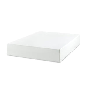 8" Green Tea Memory Foam Mattress In Box - White - Twin