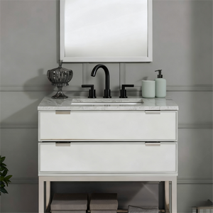 Bathroom Faucet 2 Handle Matte