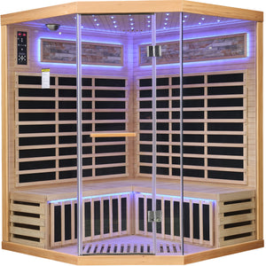 Family Style Pentagonal Sauna Room