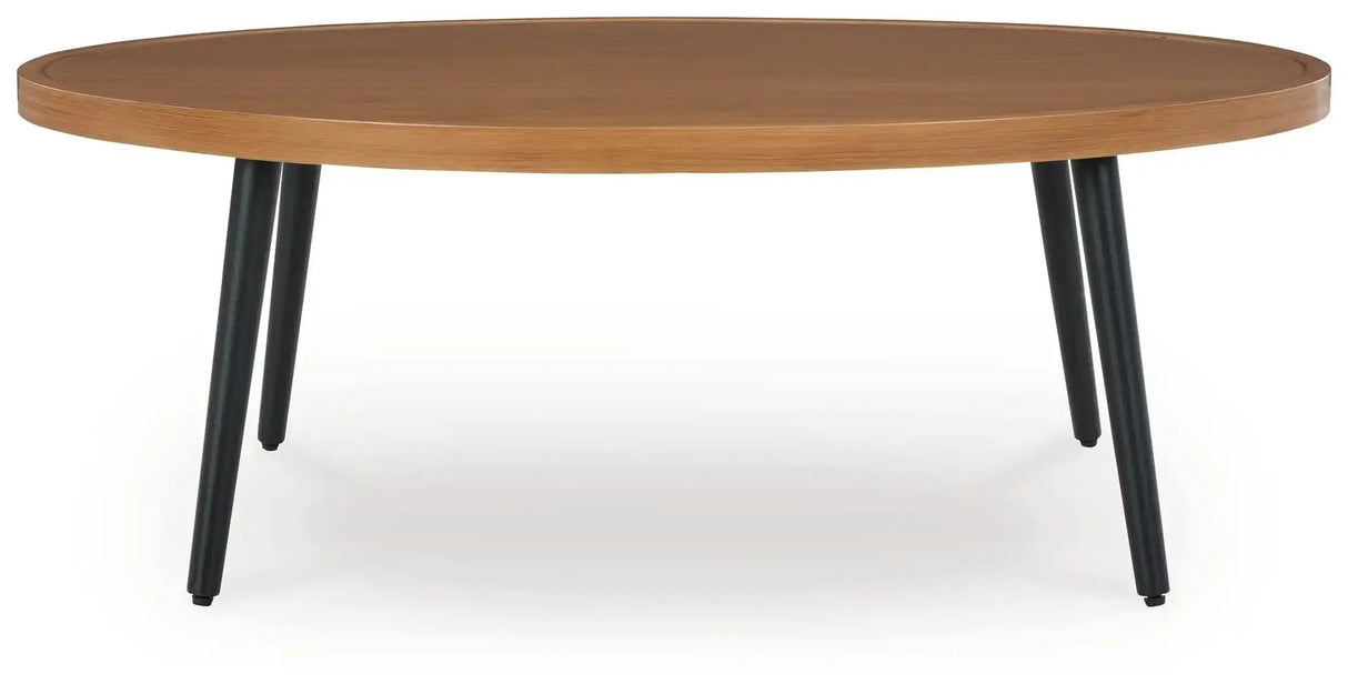 Horizon Hall - Cocktail Table - Two-tone Brown - Best Buy Furniture