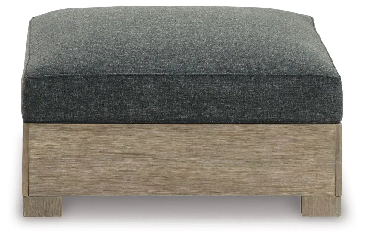 Citrine Park - Ottoman With Cushion - Brown - Best Buy Furniture