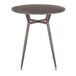Clara - Industrial Round Dinette Table