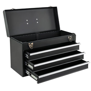 465-Piece Mechanics Tool Set with 3-Drawer Heavy Duty Metal Box Repair Tool Kit