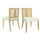 Rattan Dining Chair Without Arms (Set of 2) - Best Buy Furniture