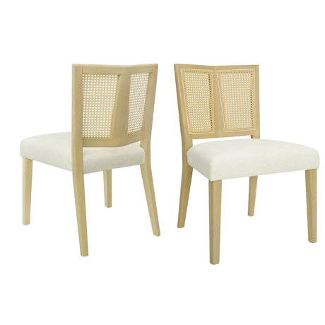 Rattan Dining Chair Without Arms (Set of 2) - Best Buy Furniture