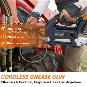 Cordless Heavy Equipment Grease Gun