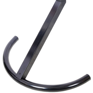 Indoor Bike Rack Stand For 1 - 2 Bicycles With Adjustable Arms - Black