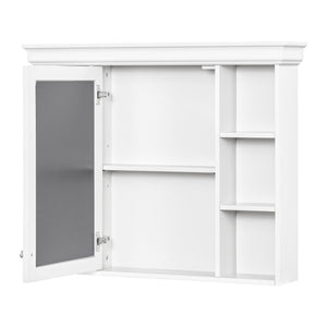 Wall Mounted Bathroom Storage Cabinet With Mirror Door