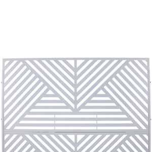 Freestanding Outdoor & Indoor Freestanding Metal Privacy Screen