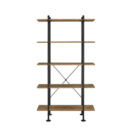 Nefo - Bookshelf - Oak - Best Buy Furniture