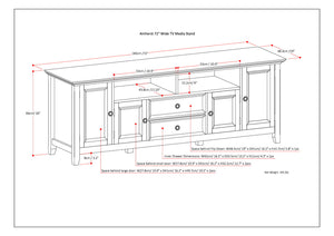 Amherst - Wide TV Media Stand