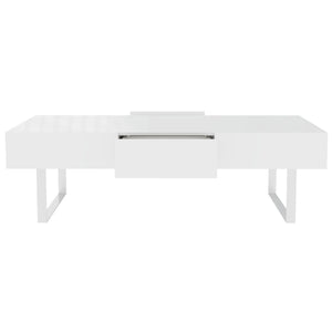 Rectangular Coffee Table With Hidden Storage