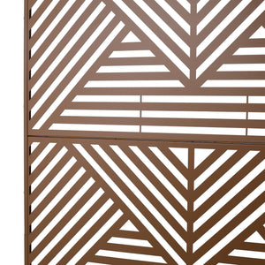 Freestanding Outdoor & Indoor Freestanding Metal Privacy Screen