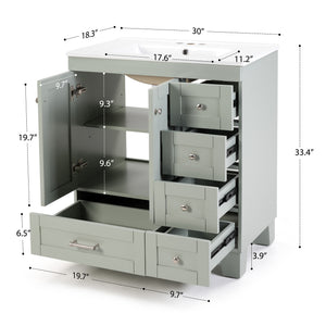 30" Bathroom Vanity