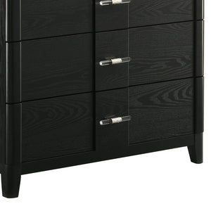 Opel - 5 Drawer Chest - Black