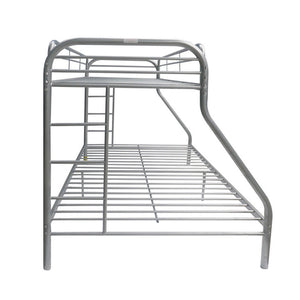 Tritan - Twin / Full Bunk Bed - Silver