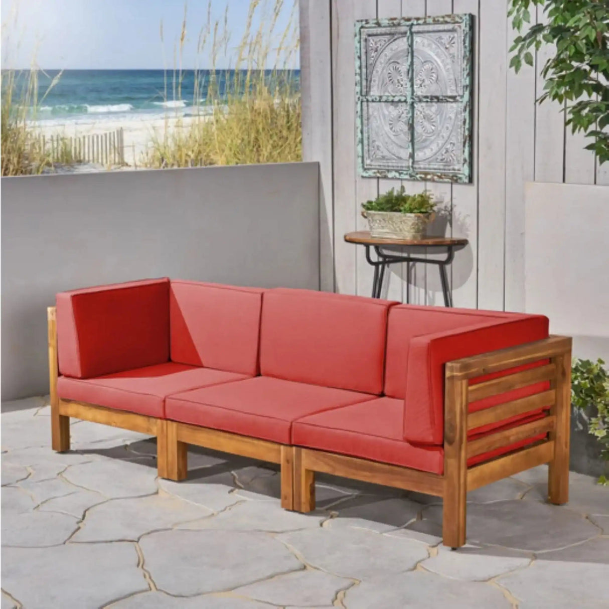 Oana - 3 Piece Sofa Set With Water Resistant Cushions - Best Buy Furniture